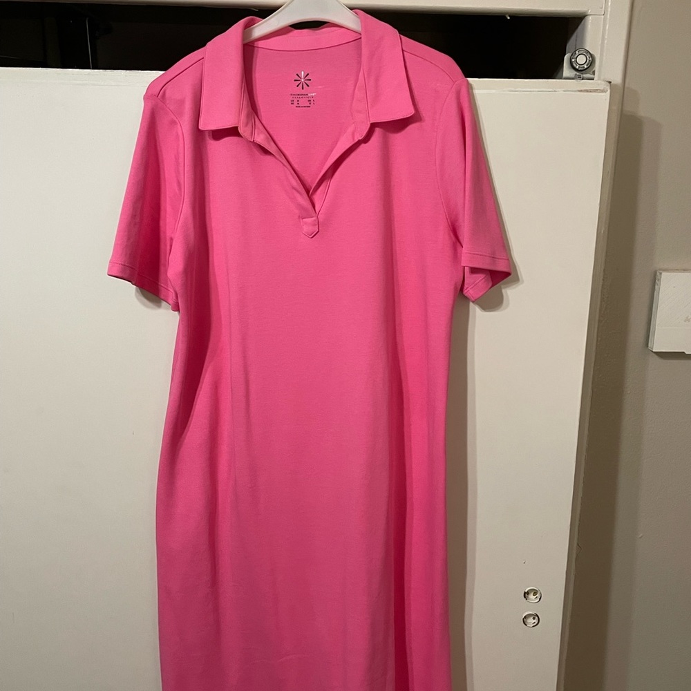 Isaac Mizrahi, live polo dress